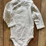 Plain White Onesie | 6-9 months | Carter's