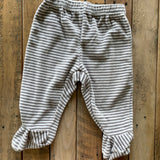 Striped Footie Pants | 6-9 months | US Polo