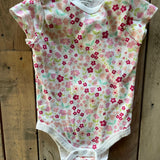 Short Sleeve Flower Onesie | Member's Mark