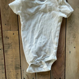 Plain White Short Sleeve Onesie | Gerber