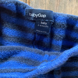 Black and Blue Striped Pants | 3-6 mo | Gap