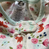 Little Roses Zip Up Pajama | Gerber