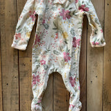 Flower Garden Zip Up Pajama | Cloud Island