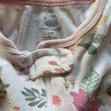 Flower Garden Zip Up Pajama | Cloud Island