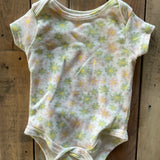 Funky Flower Short Sleeve Onesie | Mikey & Lottie