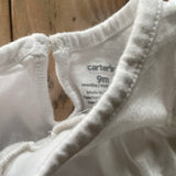 Ruffle Shoulder Tank Onesie | 6-9 mo | Carter's