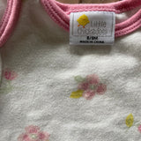 Dainty Flower Onesie | 6-9 mo | Little Chickadee