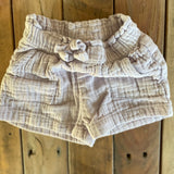 Light Pink Muslin Shorts | 0-3 months | Garanimals