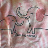 Striped Elephants Short Sleeve Onesie | Carter's
