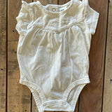 Summer Eyelet Short Sleeve Onesie | Baby B'Gosh