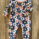 Funky Flowers Snap Up Pajama