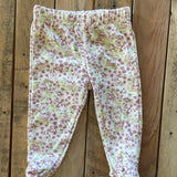 Little Flowers Footed Pants | Le Top Bebe