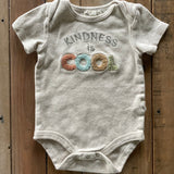 Kindness is Cool Onesie | 6-9 mo | Rabbit + Bear