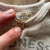 Kindness is Cool Onesie | 6-9 mo | Rabbit + Bear