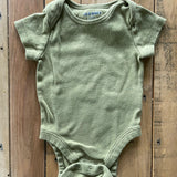 Olive Green Onesie | 6-9 mo | Old Navy