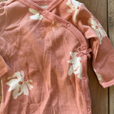 Pink Flowers Wrap Up Snap Pajama | Carter's