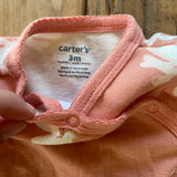 Pink Flowers Wrap Up Snap Pajama | Carter's