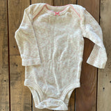 Light Pink Elephants Long Sleeve Onesie | Carter's