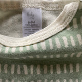 Abstract Soft Green Onesie | 6-9 mo | Baby Kiss