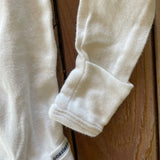 Plain White Long Sleeve Onesie with Foldover Cuffs | Gerber