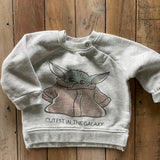 Cutest in the Galaxy Crewneck | 6-9 mo | Disney