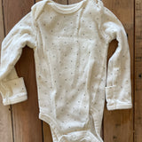 White Polka Dot Onesie | 0-3 mo | Carter's