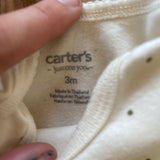 White Polka Dot Onesie | 0-3 mo | Carter's