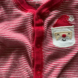 Striped Santa Romper | 6-9 mo | Carter's