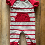 Striped Romper | 6-9 mo | Old Navy