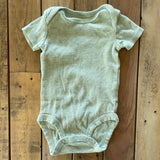 Blue Striped Short Sleeve Onesie | Carter's