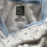 Polka Dots Zip Up Pajama | 6-9 mo | PS