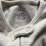 Striped Zip Up Pajama | 6-9 mo | Carter's