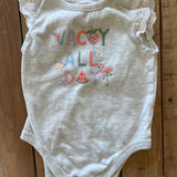 Vacay All Day Onesie | 0-3 mo | Garanimals