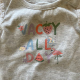 Vacay All Day Onesie | 0-3 mo | Garanimals