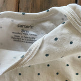 Blue Polka Dot Short Sleeve Onesie | Carter's