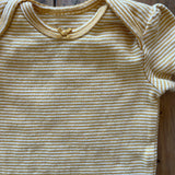Yellow Stripe Onesie | 0-3 mo | Carter's