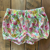 Bright Summer Flower Garden Shorts | Baby Essentials