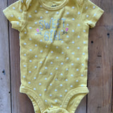 Yellow "Sweet Girl" Onesie | 0-3 mo | Carter's
