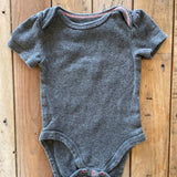 Dark Gray Onesie | 0-3 mo | Cloud Island