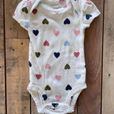 Happy Hearts Short Sleeve Onesie | Carter's