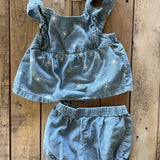 Denim Sunshine Tank Top Set | Carter's