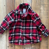 Flannel Button Up | 6-9 mo | Carter's