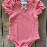 Deep Pink Short Sleeve Onesie | Nicole Miller