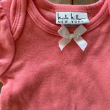 Deep Pink Short Sleeve Onesie | Nicole Miller