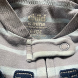 Little Brother Zip Up Pajama | 6-9 mo | Carter's