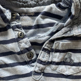 Striped Romper | 6-9 mo | Gap