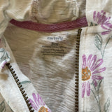 Purple Flowers Zip Up Hoodie | Carter's