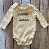 Gobble Till You Wobble Onesie | 3-6 mo