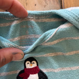 Stripe Penguin Onesie | 3-6 mo | Carter's