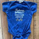 Future Race Car Driver Onesie | 3-6 mo